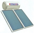 MALTEZOS GLASS ηλιακός θερμ/νας Ταράτσας GL 160L/2SAC 90x150
