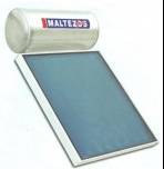MALTEZOS GLASS ηλιακός θερμ/νας Ταράτσας GL 160L/3E/SAC 130x150
