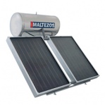 Maltezos ανοξείδωτος ηλιακός θερμοσίφωνας Ταράτσας MALT H 160 L / 3E / SAC 130x200